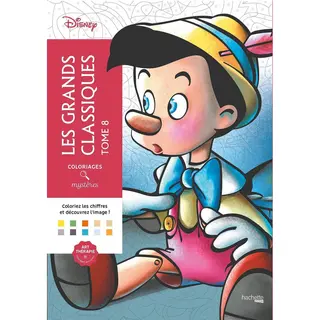 Hachette Pratique Les Grands Classiques Disney Tome 8 - Kleuren Op Nummer Boek