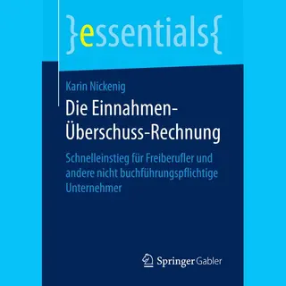 Springer Fachmedien Wiesbaden Die Einnahmen-Überschuss-Rechnung