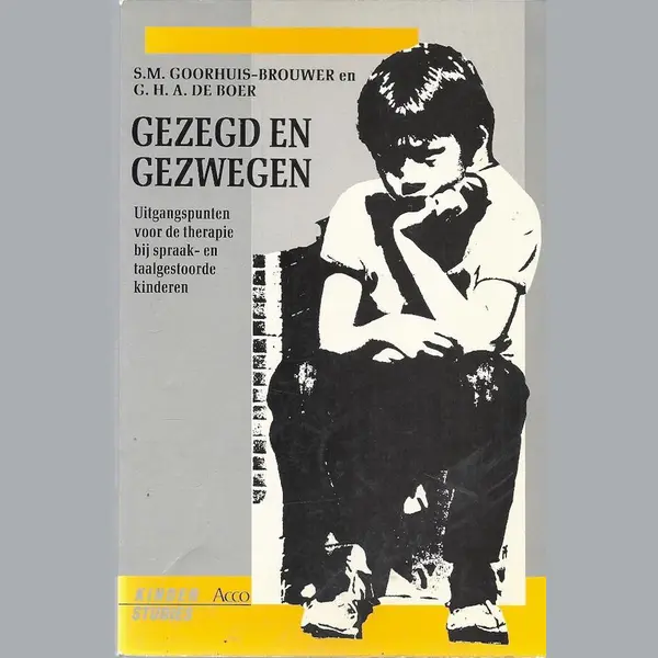 Goorhuis Brouwer Gezegd En Gezwegen / Kinderstudies thumbnail