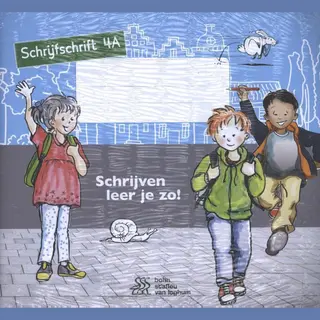 Henk Schweitzer Schrijven Leer Je Zo! Schrijfschrift 4A - Set A 5 Ex.