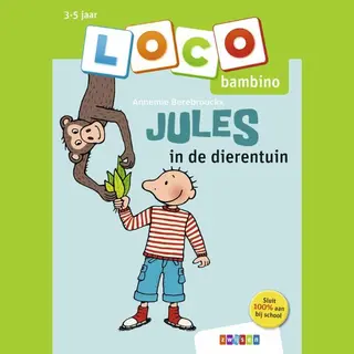 Loco Bambino - Boekje - Jules In De Dierentuin - 3-5 Jaar