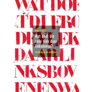 O. Zijlstra Wat Doet Die Rode Vlek Daar Linksboven?