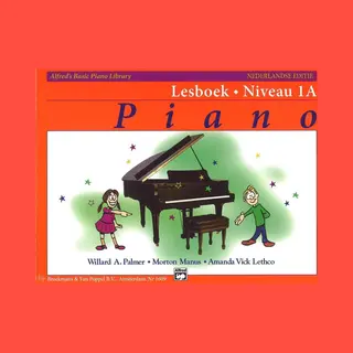 Alfred's Basic Piano Library Lesboek Niveau 1A (Nederlandse Editie) (Alleen Boek)