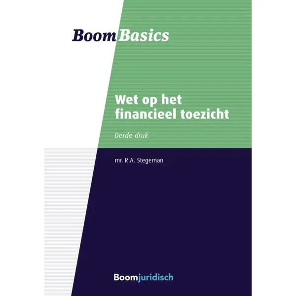 R.A. Stegeman Wet Op Het Financieel Toezicht / Boom Basics thumbnail