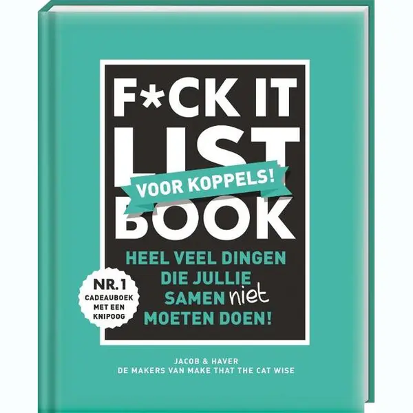 Jacob & Haver F*Ck-it List Book Voor Koppels thumbnail