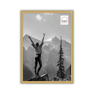 Haes Deco - Kunststof Fotolijst A4 / 21x29, 7 Goud Easy Frame - EF11G