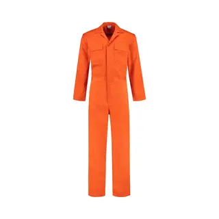toprock Top Rock Overall OVPK6535-007 Drukknoop Poly/katoen - Oranje - 44 - Werken / Verkleden / Carnaval