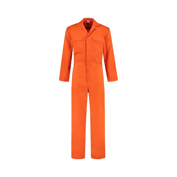 toprock Top Rock Overall OVPK6535-007 Drukknoop Poly/katoen - Oranje - 44 - Werken / Verkleden / Carnaval thumbnail