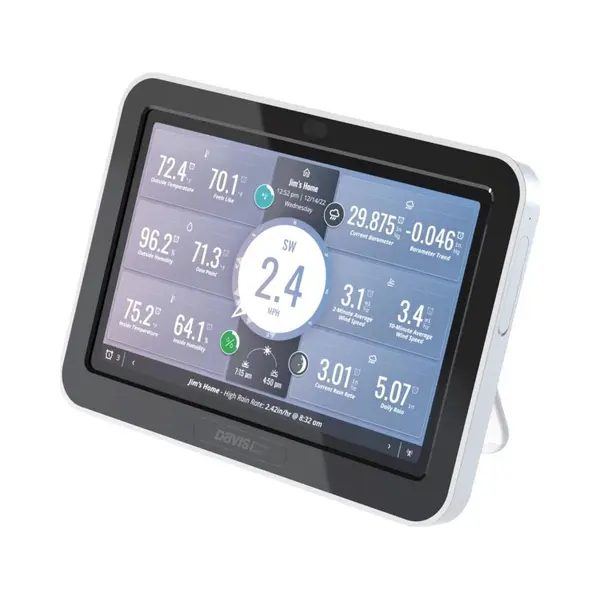 Davis 6313EU Weerlink Touch Radioconsole Display Voor Vantage Pro 2 En Vue, Accessoires Voor Weerstations, Zwart, Wit thumbnail