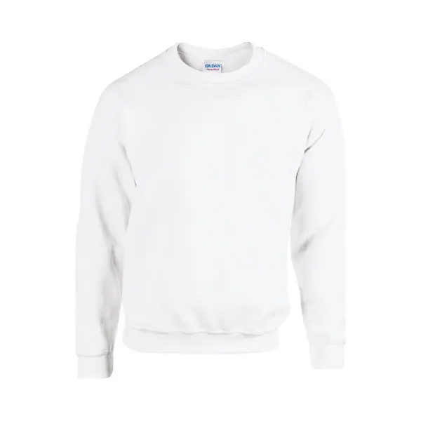 Gildan, Damen, Pullover, Heavy Blend, Weiss, (L) thumbnail