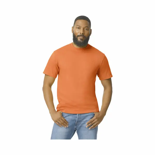 Gildan Heren-T-shirt Softstyle Midweight GI65000 - Orange - 3XL thumbnail