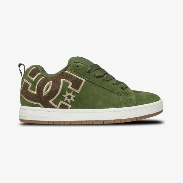 Dc Shoes Court Graffik Schuhe Olivgrün Braun - 42 thumbnail