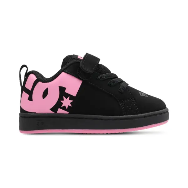 Dc Shoes Court Graffik Baby Sneaker - Schwarz - Größe 24 - Wildleder thumbnail