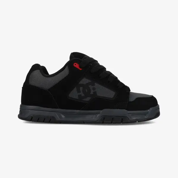 Dc Shoes Men's Dc Coiler Trainers, Black Grey Red, 9.5 Uk thumbnail