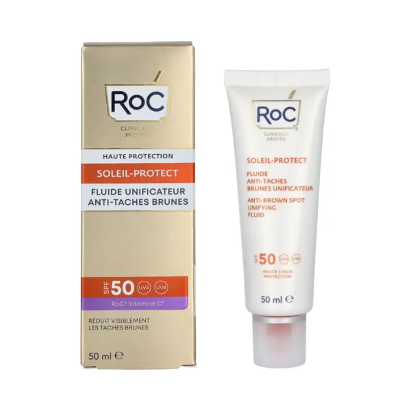 RoC Soleil-Protect Anti-Braunflecken Vereinheitlichendes Fluid SPF50+ 50ml thumbnail