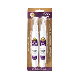 I Love To Create" Aleene's Fast Drying Tacky Glue Pens, Multi-Colour, 19.68 X 7.62 X 1.9 Cm