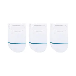 Stance Icon No Show 3 Pack Sneaker Socken Weiß 3 Paar(e)