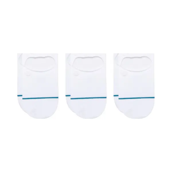 Stance Icon No Show 3 Pack Sneaker Socken Weiß 3 Paar(e) thumbnail
