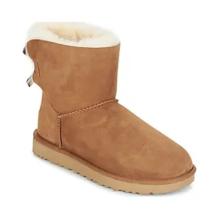 Ugg, Vrouwen, Laarzen, Mini Bailey Bow Ii, Bruin, (41)
