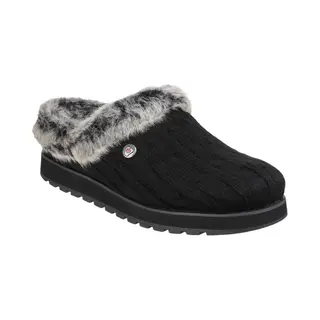 Skechers Keepsakes Ice Angel Mule Slipper In Black