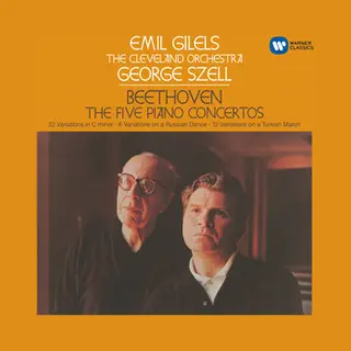 Warner Music Original Jackets - The Five Piano Concertos, 3CD Cd Klassiek