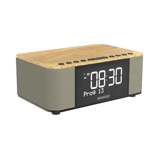 Kenwood Electronics Cr-ST40DAB-M Clock Digital Beige, Black, Wood