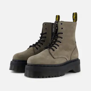 Dr. Martens Unisex 8 Eye Boots, Nickel Grey Milled Nubuck Wp, 41 Eu