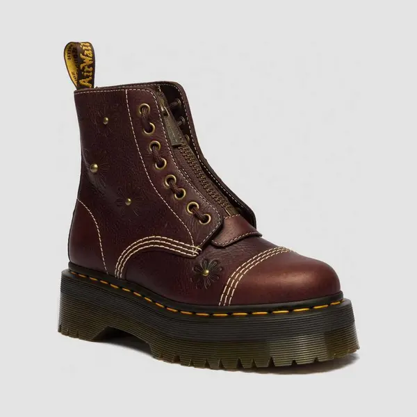 Dr. Martens Sinclair Flower, Dunkelbraun, 5 thumbnail