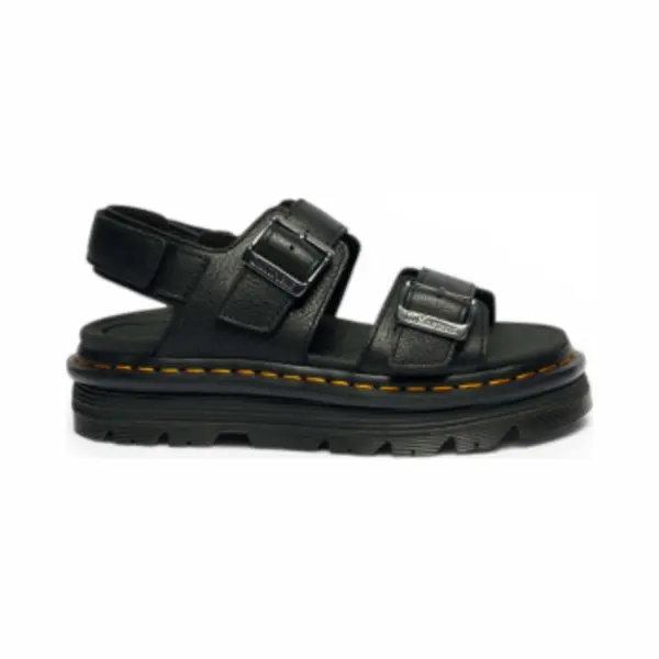 Dr Martens For Woman. 43398001 Zebzag Leather Sandals Black (40), 3 To 5 Cm, Velcro, Casual thumbnail