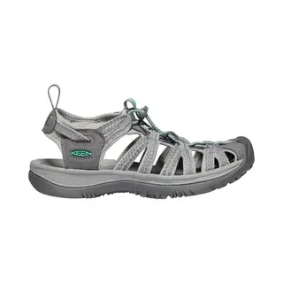 Keen - Whisper Dames Wandelsandalen Medium Grey/Peacock Green - Maat 39