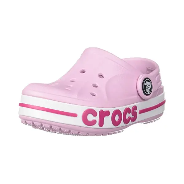 Crocs Bayaband Clog K, Vrijetijds- En Sportkleding, Uniseks, Kinderen, Roze, 34/35 Eu thumbnail