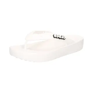 Crocs, Damen, Flip-Flops, W's Classic Platform Flip, Weiss, (41, 41.5, 42, 41 1/3)