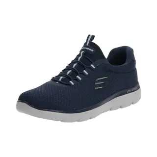 Skechers Men's Summits 52811 Trainers, Navy Mesh/Trim, 9.5 Uk