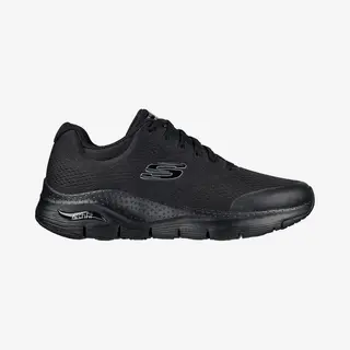 Skechers Men's Arch Fit Sneaker, Black Textile/Synthetic/Trim, 7.5 Uk