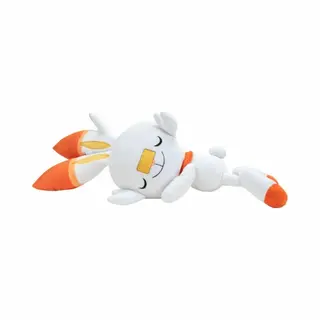 Pokémon PKW02704 Scorbunny Sleeping Plush - 18 Inch Premium Plush In Sleeping Pose