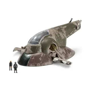 365games.co.uk Star Wars Micro Galaxy Squadron Vehicle With Figures Boba Fett`s Starship 20 Cm