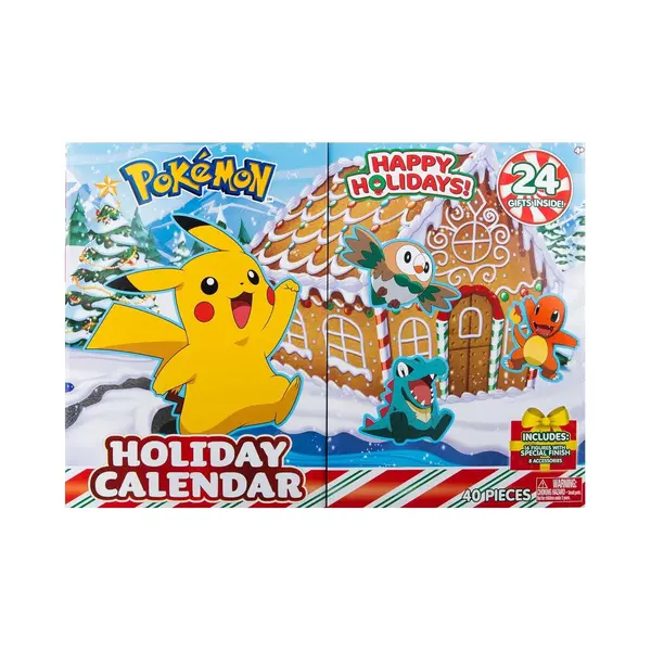 Jazwares Pokémon PKW3066 - Battle Figure Adventskalender, Offizieller Pokémon Kalender Mit 24 Überraschungen thumbnail