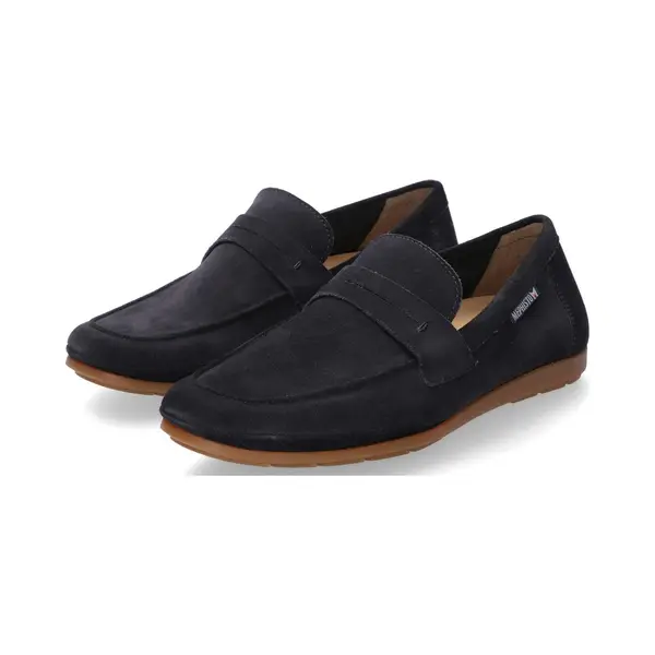 Mephisto Alexis - Heren Moccasin - Blauw - Maat 40.5 (Eu) 7 (Uk) thumbnail