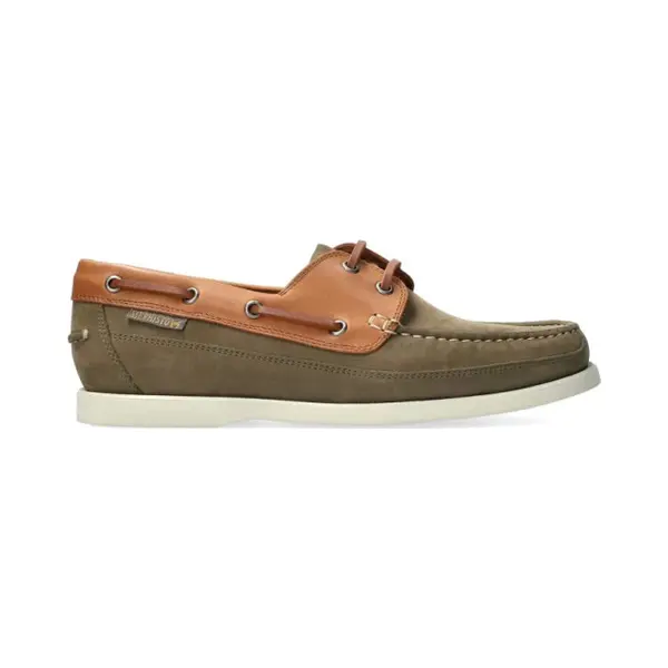 Mephisto Boating - Heren Veterschoen - Groen - Maat 39 (Eu) 6 (Uk) thumbnail