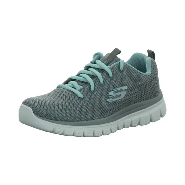 Skechers Sneaker Twisted Fortune 12614-Gymn Gray/Mint thumbnail