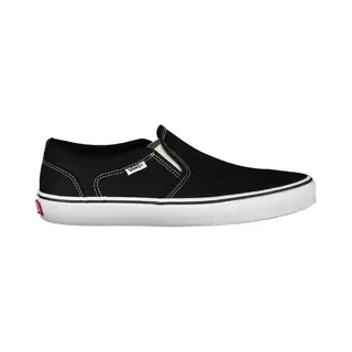 Vans, Mannen, Sneakers, Asher Heren Sneaker, Zwart, (42.5)