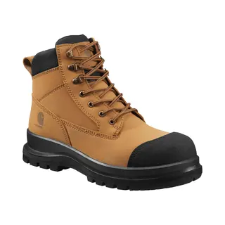 Carhartt Herren Detroit Rugged Flex® 15 Cm Hoher S3-Sicherheitsstiefel Mit Reißverschluss, Weizen, 46