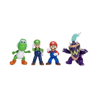 The Super Mario Bros. Movie Super Mario Galaxy Movie – 13 Cm-Figuren-Multipack – Mario, Yoshi Und Exklusive Wonder Bowser Jr. Und Luigi Figuren