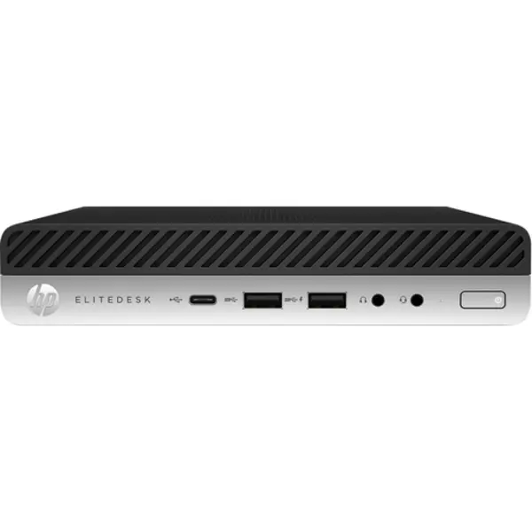 Hp EliteDesk 800 G4 Intel® Core™ i5 i5-8500 8 Gb DDR4-Sdram 256 Gb Ssd Windows 10 Pro Mini Pc Zwart, Zilver thumbnail