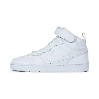 Nike Unisex Kinder Court Borough Mid 2 (Gs) Sportschuhe, Weiß, 38 Eu