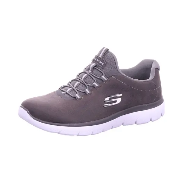 Skechers For Woman. 88888301 Summits Itz Bazik Shoes Grey (38), Laces, Casual, Sport, Sportswear, Multisport thumbnail