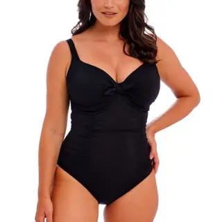 Fantasie Merissa Tie Front Swimsuit In Black