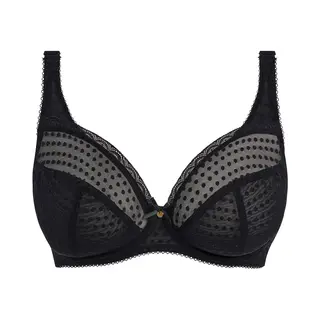 Freya Spot-Light Plunge Bra In Black