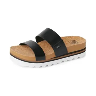 Reef Cushion Bounce Vista Hi Damessandalen, Zwart.