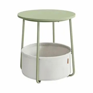 Vasagle LET223C69 salontafel Koffietafel Rondvormig 4 poot/poten